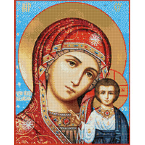 Казанская икона Божией Матери Алмазная вышивка мозаика Гранни