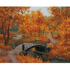 Осенний парк Алмазная вышивка (мозаика) Белоснежка