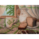 Деревенский завтрак Ткань с рисунком для вышивания Матренин Посад
