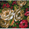  Цветочные тайны Ткань с рисунком для вышивания Матренин Посад 0963