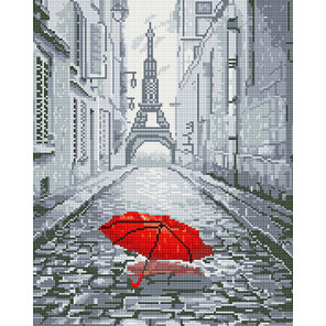  Улочки Парижа Алмазная вышивка мозаика без подрамника GJW2163