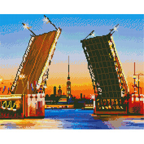  Разводной мост Алмазная вышивка мозаика без подрамника GJW3583
