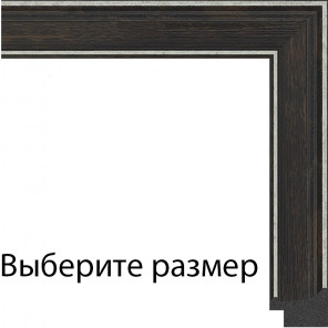 Белси (темно-коричневая) Рамка для картины без подрамника N278