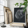 Мудрый ворон Птицы Мифология 60х80 Раскраска картина по номерам на холсте