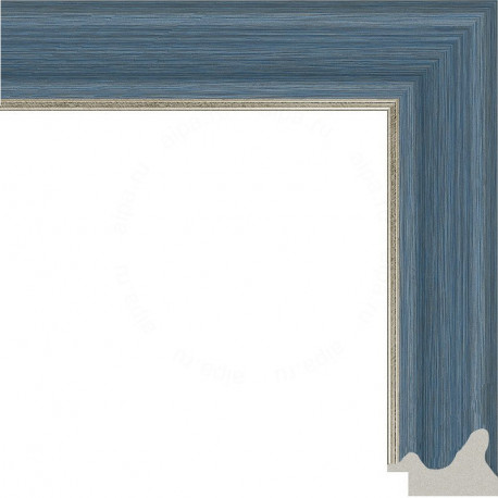 Келли (синяя) Рамка для картины без подрамника N285