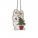 Снеговик с елочкой Набор для вышивания бисером MILL HILL