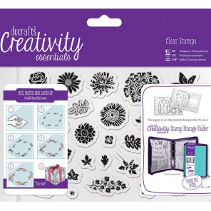 Цветы разные Creativity Essentials Штампы для скрапбукинга, кардмейкинга Docrafts