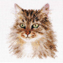 Сибирская кошка Набор для вышивания Алиса