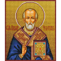 Святой Николай Чудотворец Алмазная вышивка мозаика на подрамнике