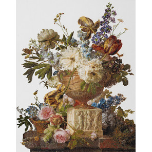  Натюрморт с цветами в вазе Набор для вышивания Thea Gouverneur 580A