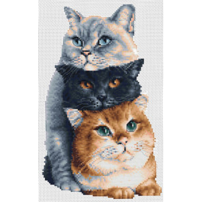  Три кота Набор для вышивания Dutch Stitch Brothers DSB012A