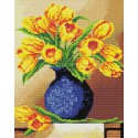 Весенние тюльпаны Алмазная вышивка мозаика на подрамнике Белоснежка