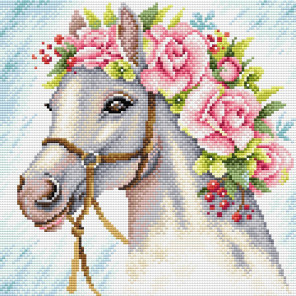  Лошадь Алмазная вышивка мозаика BrilliArt МС-150