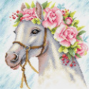 Лошадь Алмазная вышивка мозаика BrilliArt