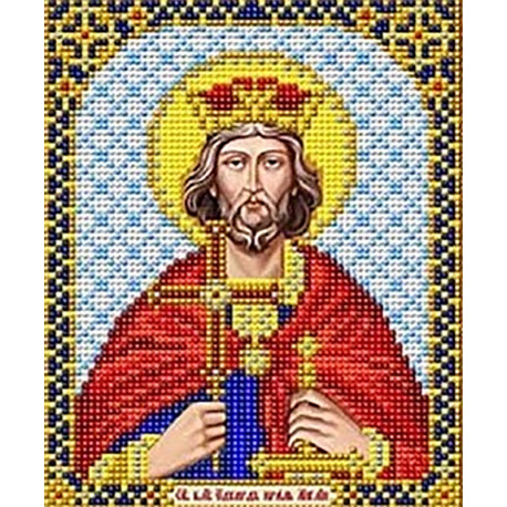  Святой Эдуард Канва с рисунком для вышивки Благовест И-5196
