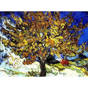 Дерево Ван Гога Раскраска картина по номерам акриловыми красками на холсте Menglei