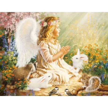День ангела Раскраска картина по номерам акриловыми красками на холсте Menglei
