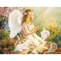 День ангела Раскраска картина по номерам на холсте Menglei 