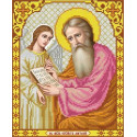 Святой Апостол Матфей Канва с рисунком для вышивки Благовест