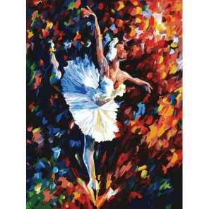 Танец души Раскраска картина по номерам на картоне Белоснежка