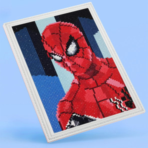  Человек-паук Алмазная мозаика на подрамнике LC047
