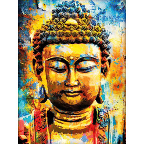  Будда Алмазная мозаика на подрамнике LE146