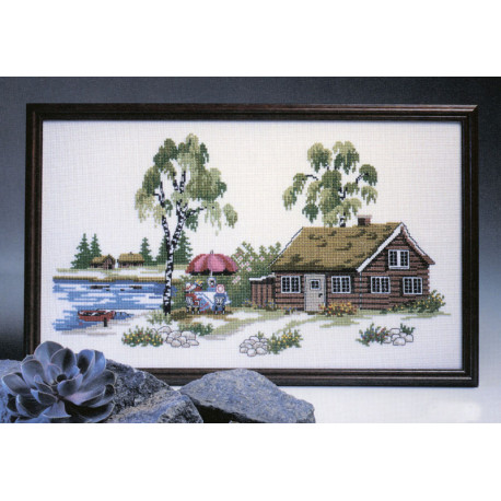  Норвежский дом Набор для вышивания Oehlenschlager 33193