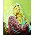 Мать и дитя Канва жесткая с рисунком для вышивки Gobelin L