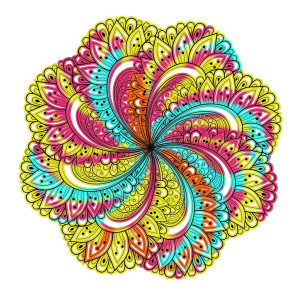  Цветочный узор Набор для вышивания Матренин Посад 1858+Н
