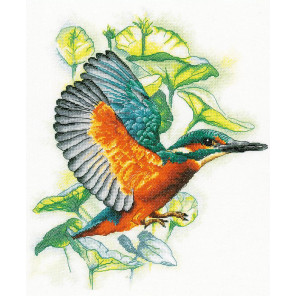  Flying kingfisher Набор для вышивания LanArte PN-0200096