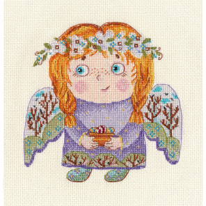  Весенний ангел Набор для вышивания Овен 1544