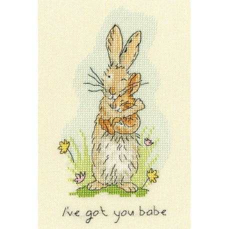  I’ve got you babe Набор для вышивания Bothy Threads XAJ4