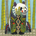 Jewelled Panda Набор для вышивания Bothy Threads