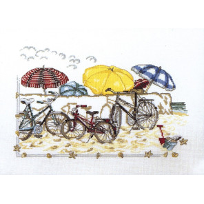  Велосипеды на пляже Набор для вышивания Oehlenschlager 67510