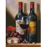  Вино, сыр и виноград Алмазная вышивка мозаика Белоснежка 3436-ST-S