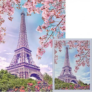 Весна в Париже Алмазная мозаика вышивка Гранни | Алмазная мозаика купить