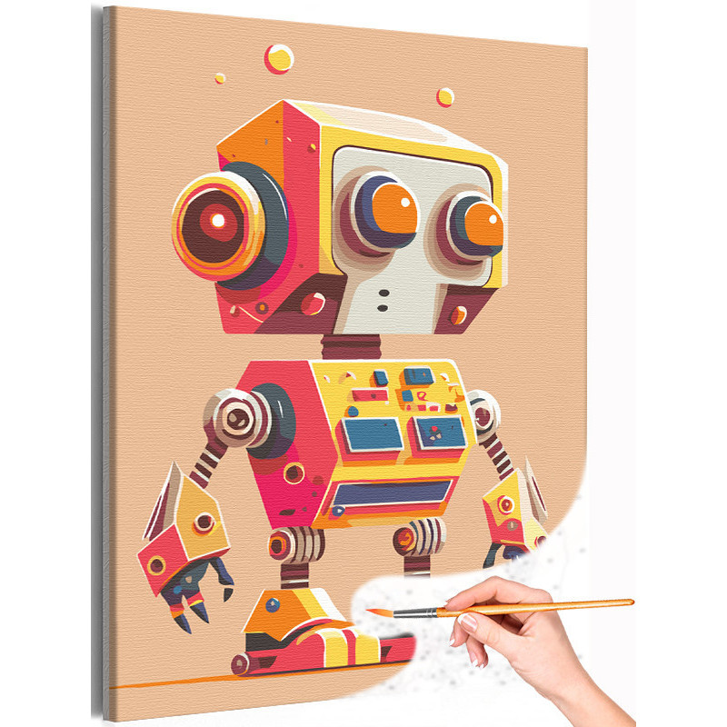Супер-раскраска Робот Трейнс, 64 картинки