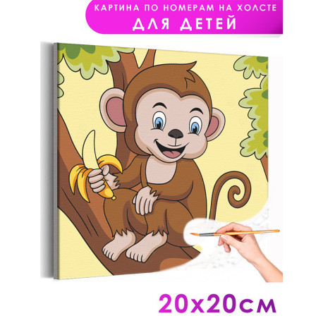 Раскраски обезьян для детей