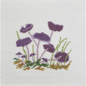  Пурпурная мокруха Набор для вышивания Haandarbejdets Fremme 30-6967