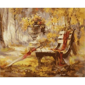 Время листопада Раскраска картина по номерам акриловыми красками на холсте Menglei