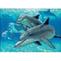 Дельфины в море 06944 Набор для вышивания Dimensions ( Дименшенс )