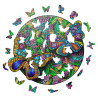  Красивая бабочка (S) Деревянные 3D пазлы Woodbests 6185-WP