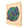  Красивая бабочка (L) Деревянные 3D пазлы Woodbests 6187-WP