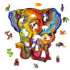  Саванный слон (S) Деревянные 3D пазлы Woodbests 6215-WP