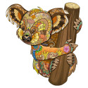 Милая коала (M) Деревянные 3D пазлы Woodbests