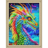  Яркий дракон Набор для вышивки бисером Паутинка Б-1520