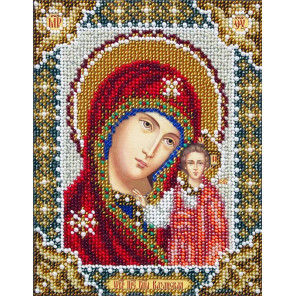  Богородица Казанская (венчальная пара) Набор для вышивки бисером Паутинка Б-737