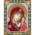 Богородица Казанская (венчальная пара) Набор для вышивки бисером Паутинка