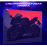 1 Стильный мотоцикл на красном фоне Байк Спорт Для мужчин Раскраска картина по номерам на холсте