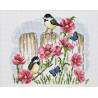 Птицы в саду Набор для вышивания Permin 92-2423